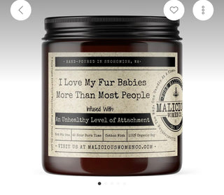 Malicious Women Co Organic Soy Jar Candles - All About Me Boutique