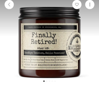 Malicious Women Co Organic Soy Jar Candles - All About Me Boutique