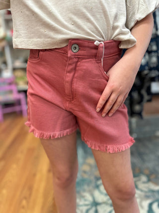 May - 5 Pocket Twill Shorts - All About Me Boutique