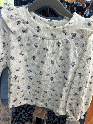 Mayoral Girls Bambula Printed Blouse - All About Me Boutique