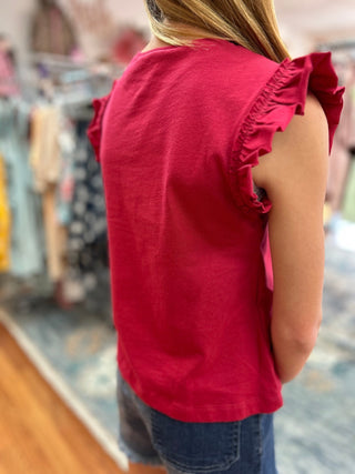 Mayoral Girls Eyelet Trim Sleeveless Top - All About Me Boutique