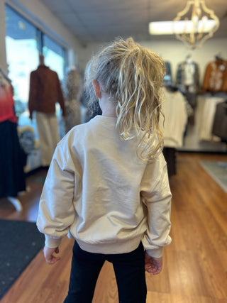 Mayoral Girls Poodle Embroidered Long Sleeve Tee with Rhinestone Detail - All About Me Boutique