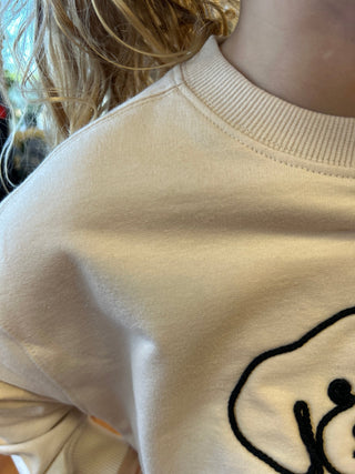 Mayoral Girls Poodle Embroidered Long Sleeve Tee with Rhinestone Detail - All About Me Boutique