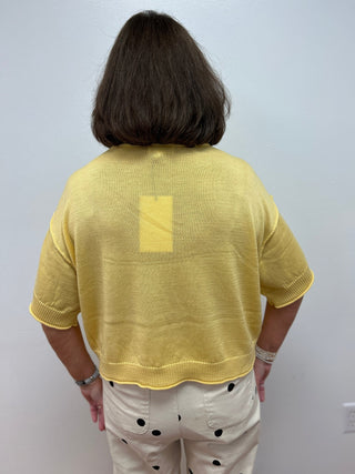 Merci Mock Neck Lightweight Sweater - All About Me Boutique