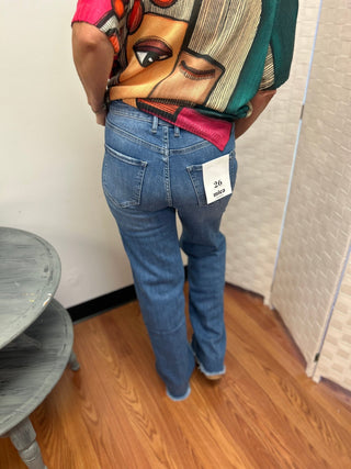 Mica Denim High Rise Wide Leg Jeans - All About Me Boutique