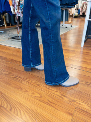 Mica Denim Mid Rise Bootcut Jeans - All About Me Boutique