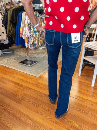Mica Denim Mid Rise Bootcut Jeans - All About Me Boutique