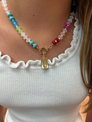 Michelle McDowell Thea Charm Bar Necklace - All About Me Boutique