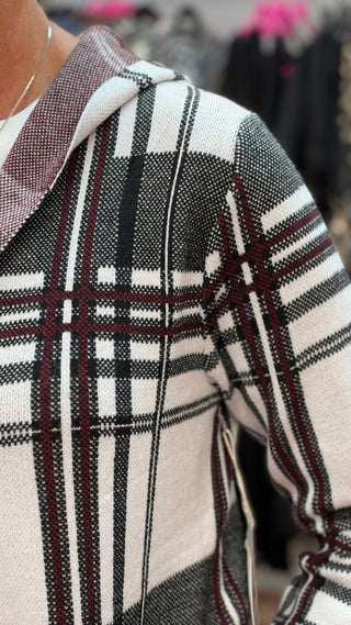Monacco Lane Hooded Cardigan - All About Me Boutique