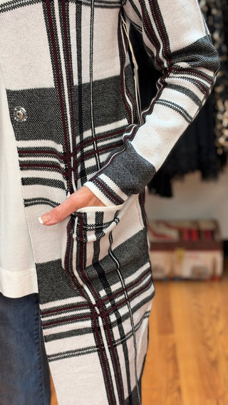 Monacco Lane Hooded Cardigan - All About Me Boutique