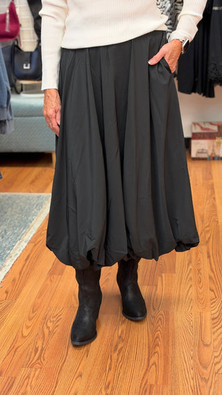MSK Midi Bubble Skirt - All About Me Boutique