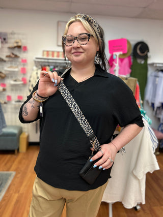 Save the Girls Clip & Go Crossbody Phone Strap with Universal Zippered Pouch - All About Me Boutique