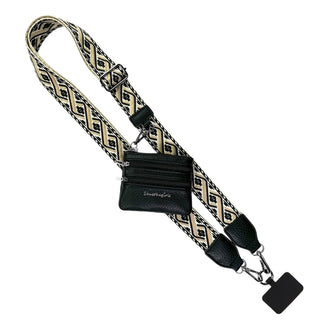 Save The Girls XOXO Clip & Go Crossbody Phone Strap with Zippered Wallet Pouch - All About Me Boutique