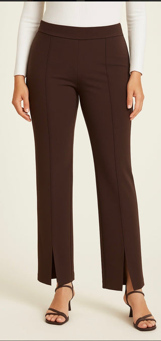 Steven Edwards Pull On Split Front Pinte Pant - All About Me Boutique