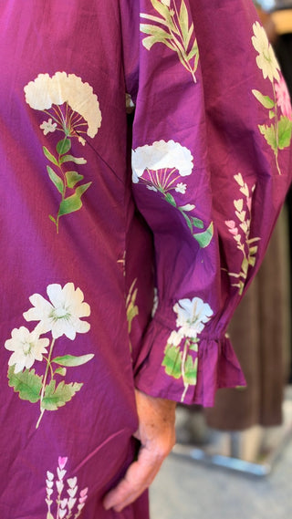 Umgee Floral Tunic Dress - All About Me Boutique