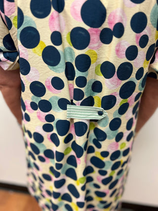 Umgee Polka Dot Print Tunic Dress - All About Me Boutique