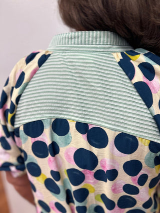 Umgee Polka Dot Print Tunic Dress - All About Me Boutique