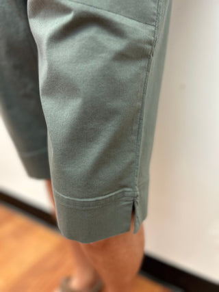 Wild Palms Twill Bermuda Shorts - All About Me Boutique
