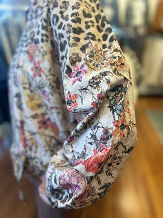 Yolly-Italy Animal Print Bomber Jacket - All About Me Boutique