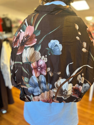 Yolly-Italy Silk Bomber Jacket - All About Me Boutique
