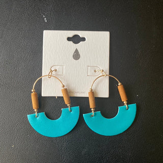 MK - Mixed Media Dangle Earring (Gina B’s) - All About Me Boutique