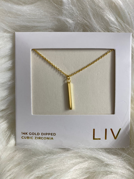 24k Gold Dipped  Necklace (Gina B’s)