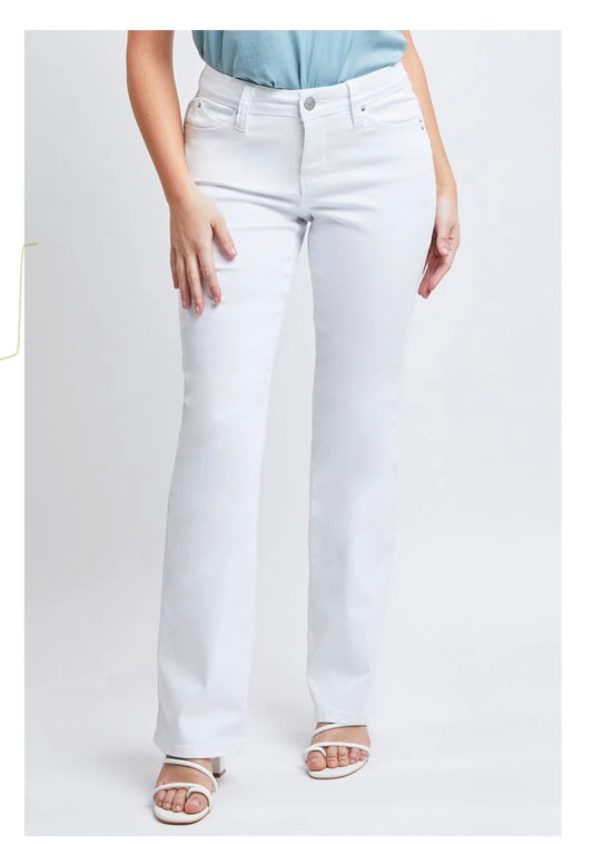 White Bootcut Jeans (HTT)