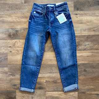 KanCan Girls Cuffed Hem Jeans - All About Me Boutique