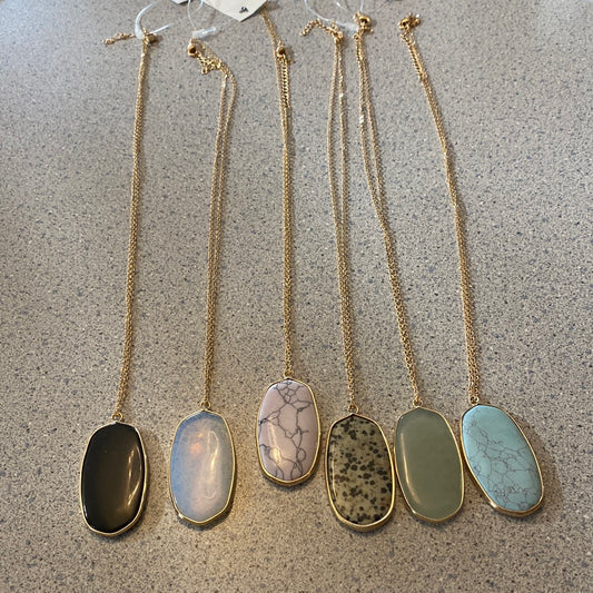 PW-Stone Necklaces (Gina B’s)
