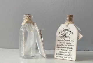A&C Angel Feather Jar (Gina B's) - All About Me Boutique