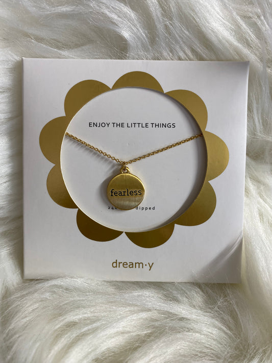 Fearless 24k Gold Dipped  Necklace (Gina B’s)