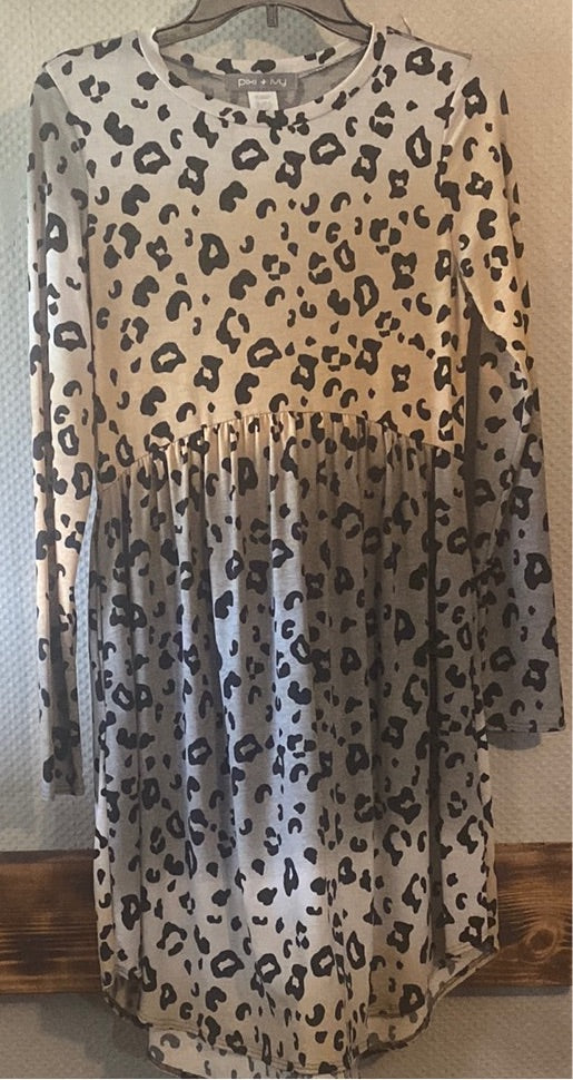 Ritz Animal Print Babydoll Dress (Head to Toe Fashion)