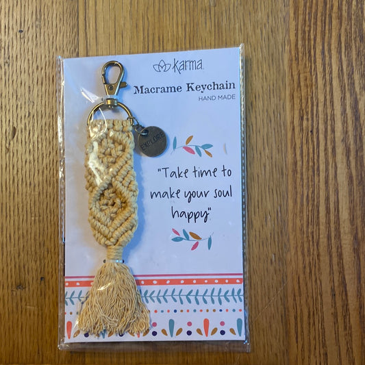 SJ Macrame Keychains - Boho Style