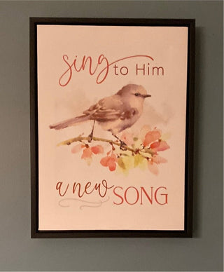 PGD - Framed Canvas Sign (Gina B’s) - All About Me Boutique